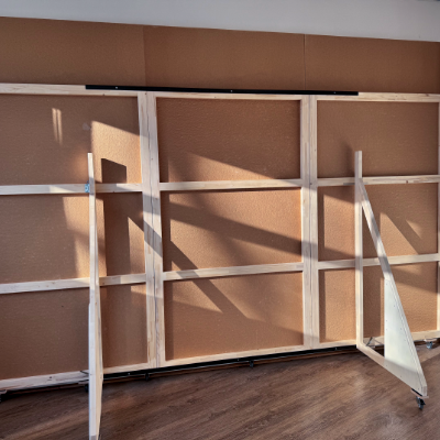 Un atelier repliable modulaire à l'Ecole Montessori Saint-Jean