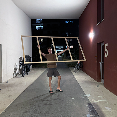 Travail nocturne entre l'atelier et la Mezzanine